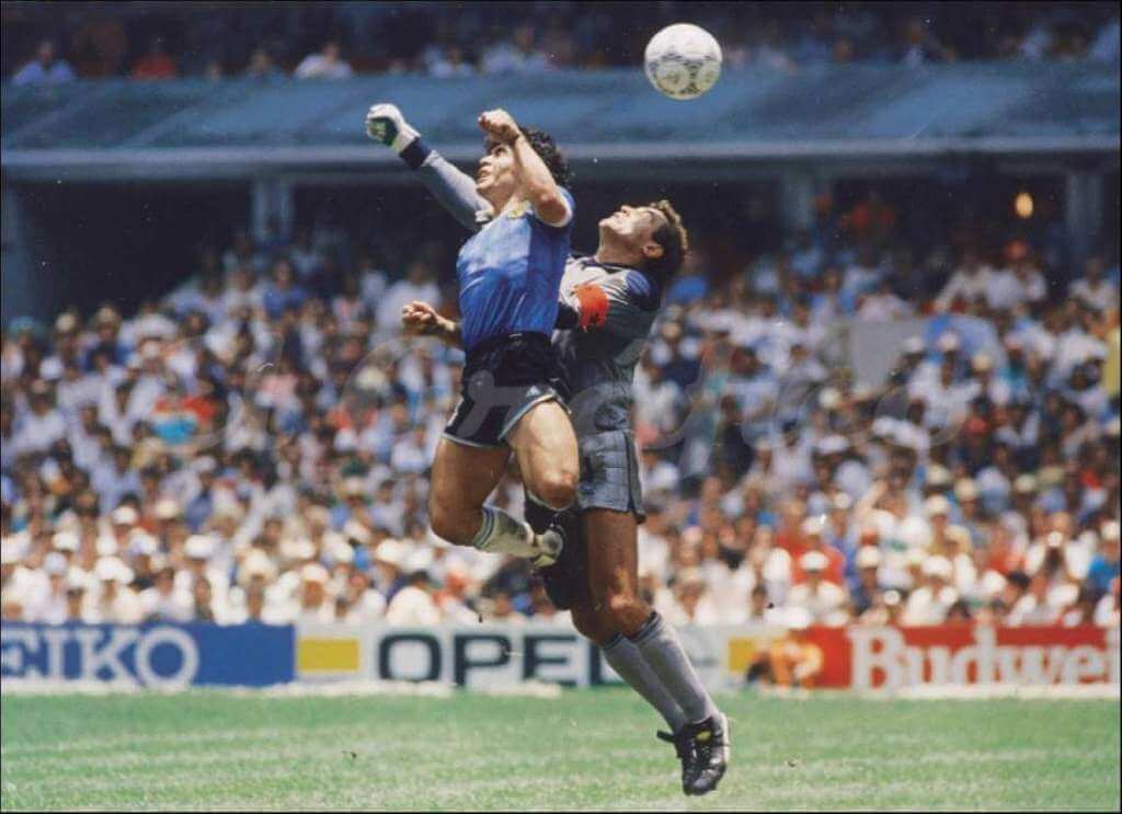 The “Hand of God” for sale: Argentine legend Diego Maradona’s famous jersey up for auction in England