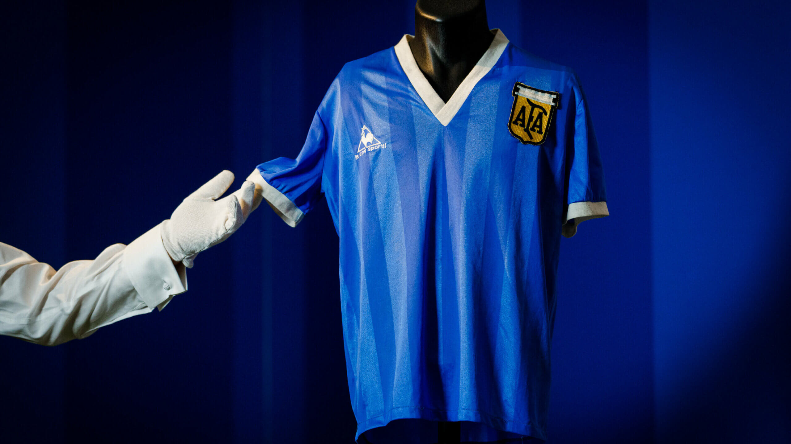 Argentina legend Diego Maradona’s ‘Hand of God’ jersey sold for more than $9 million