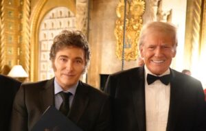 Javier Milei and Donald Trump. Image Credit: Javier Milei on Twitter.