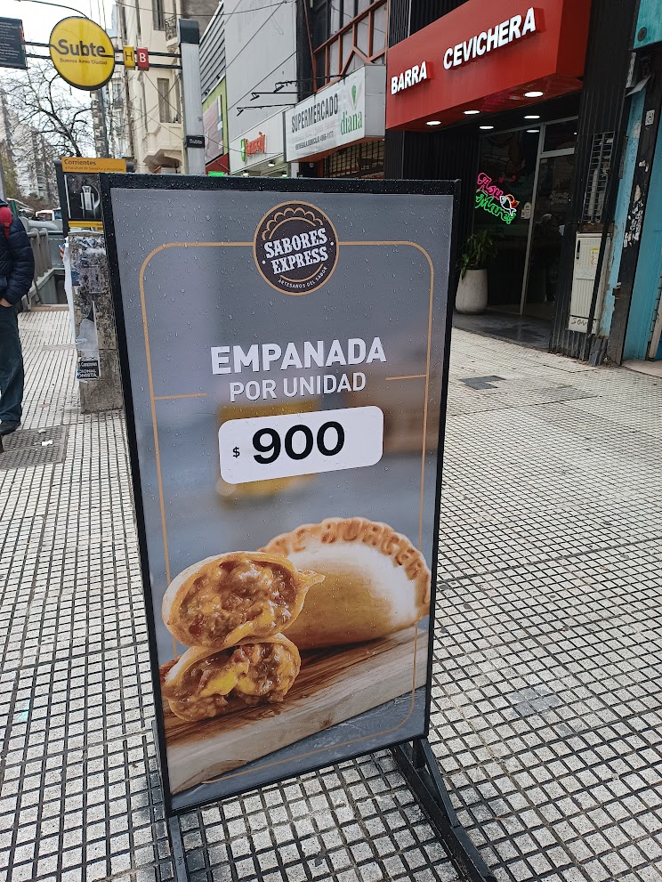 Empanadas can be both a quick, cheap, street snack or a luxury item in Buenos Aires.