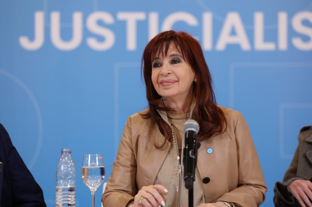 Former president Cristina Kirchner. Image Credit: Partido Justicialista.