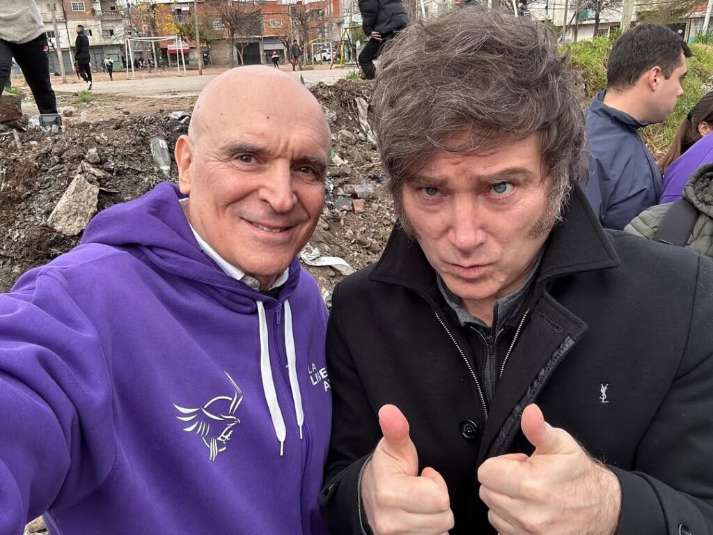 José Luis Espert and Javier Milei
